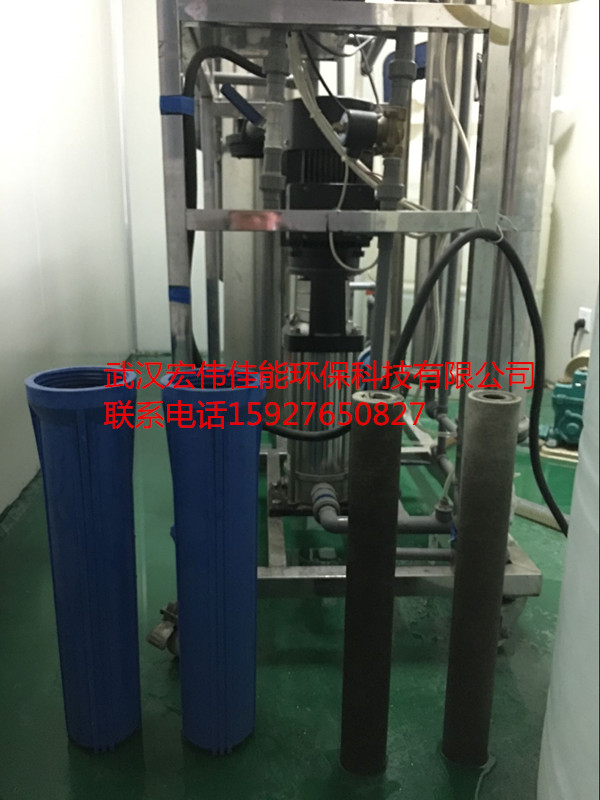 武漢威露士沐浴露廠在我司購買0.5噸純凈水設備